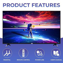 Afbeelding in Gallery-weergave laden, Q.2 | 108 cm (43 inch) TV | 2K FHD 1920x1080| Android TV | HDR | Dolby Vision | Frameless | WiFi, Bluetooth | Zwart