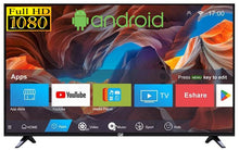 Afbeelding in Gallery-weergave laden, Q.2 | 108 cm (43 inch) TV | 2K FHD 1920x1080| Android TV | HDR | Dolby Vision | Frameless | WiFi, Bluetooth | Zwart