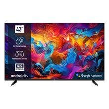 Afbeelding in Gallery-weergave laden, Q.2-4319V2 |108 cm (43 inch) televisie | 4K UHD 3840x2160| Android-TV | HDR | Frameloos | WiFi, Bluetooth |
