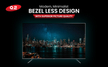 Afbeelding in Gallery-weergave laden, Q.2-4319V2 |108 cm (43 inch) televisie | 4K UHD 3840x2160| Android-TV | HDR | Frameloos | WiFi, Bluetooth |
